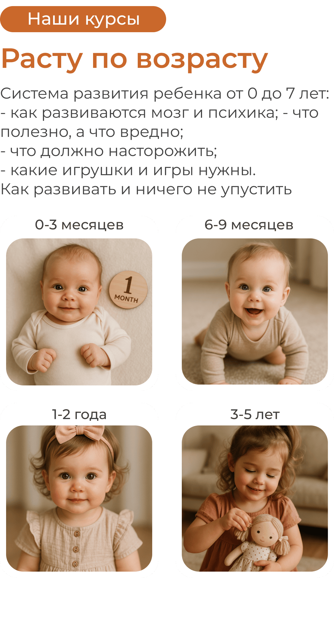 Книги по возрасту